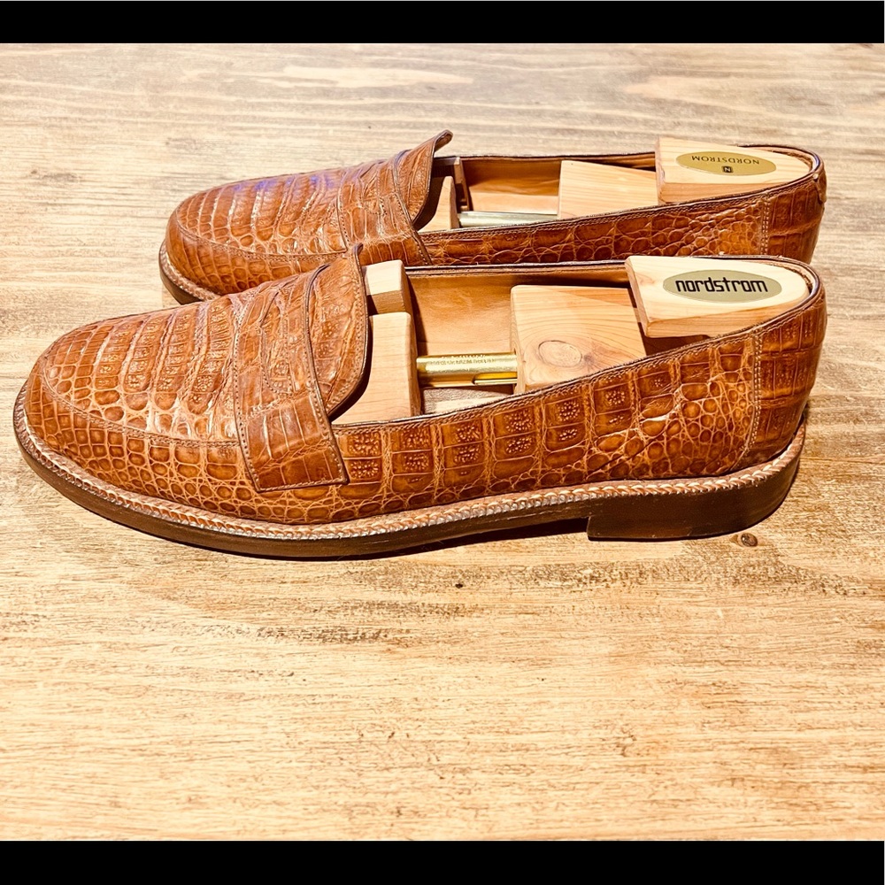 MEN’S Handmade Alligator Loafers